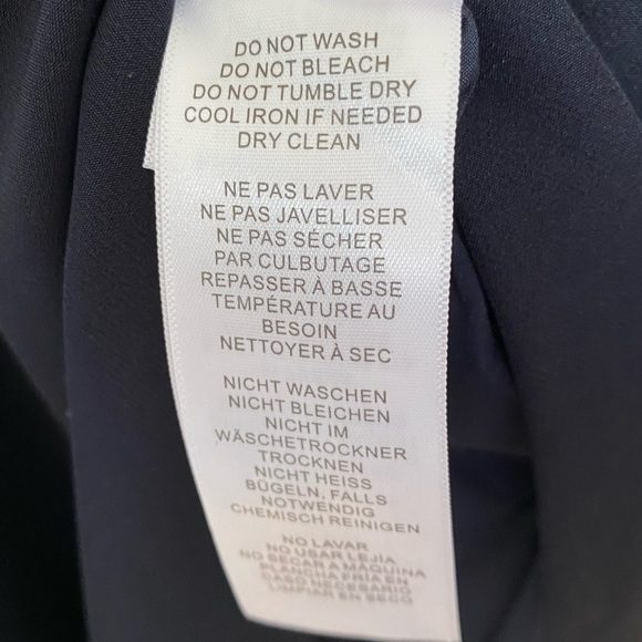 BHLDN Aidan Mattox Ryanne Dress in Navy Size 4 NWT - Picture 14 of 14